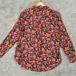 Sundance  Women’s Floral Button Down Shirt Longsleeve Lightweight Multicolor L Photo 8