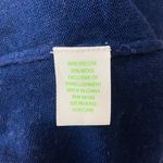 Lilly Pulitzer April Embroidered Tunic Sweater Blue Wool Blend Sz M Photo 7