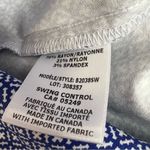 NWT Swing Control Masters Tummy Control Maria Blue Geometric Golf Shorts Size 8 Photo 10