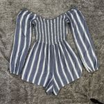 Hollister  Off The Shoulder Romper Sz S Photo 7