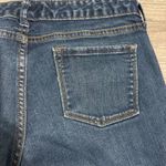 Banana Republic Stretch Y2K Cropped Jeans Womens 27/4 Blue Denim Cuffed Ankle Photo 11