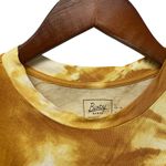 Bixby Nomad Tie Dye Pocket T Shirt Mustard Yellow Size L 12 14 Boxy Streetwear Photo 1