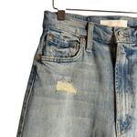 Mother The High Waisted Rider Skimp The Confession Distressed Jeans Size 26 Blue Photo 8