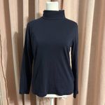 st. john's bay y2k mock neck turtleneck top 100% cotton Photo 1