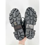 Tory Burch Miller Chunky Lug Sole Hiker Boots Black Size 6.5 NEW Photo 5