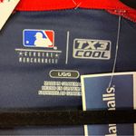 MLB Boston Red Sox Ladies 1/4 Zip Pullover Sz L NWT Navy Blue w/ Chest Logo Size L Photo 5