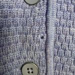 Talbots Merino Wool Cardigan Sweater Jacket Blazer Size PP Purple Classic Preppy Photo 4