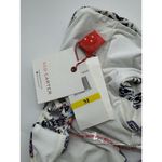 Red Carter NWT  White Lattice Hip Geo Print Swimsuit Bikini Bottom Size Medium Photo 6