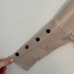 Alfani  Turtleneck Poncho Beige Tan Size Large Photo 3