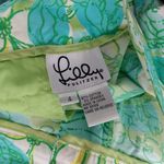Lilly Pulitzer Lilly Pultizer Guava Green Floral And Crab Print Women's Capri's Size 4 Vintage Photo 14