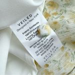 VEILED Randa Ruched Maxi Dress Honey Floral Sz XS NWT Yellow Photo 9