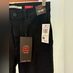 Celebrity Pink The Deb Organic Cotton Skinny Hi Rise Black Raw Hem Jeans NWT Photo 1