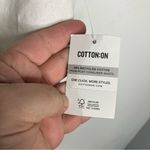 Cotton On Harley denim halter vest vintage white women’s size 4 new trendy Photo 3