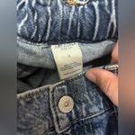 Arizona Jeans Co. Women's High Wide Leg Cargo 6 Pockets Denim Blue Sz 3 Stretch Photo 3