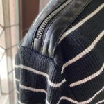 Ralph Lauren Lauren  Black & Whit Stripe Top size Medium Photo 3