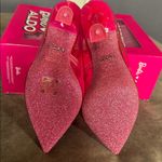 Barbie x ALDO Barbiestessy Collection Pink Translucent Pointed Toe Pumps 8 NEW Photo 9