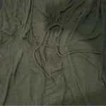 DKNY  Black Longline Cardigan Sweater Wrap Tie Duster Knit Long Sleeve Size M Photo 4