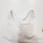 Nike  Longline Sports Bra in White Photo 4