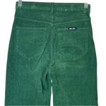 ROLLA’S East Coast High Rise Flare Green Corduroy Pants Size 26 Photo 7