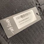 Nasty Gal  Black Poplin Cup Detail Bralette Crop Top Photo 6