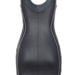 Koral Activewear scuba neoprene athleisure front zip mini dress size S small Photo 7