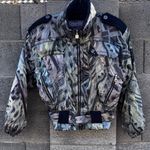 KAELIN vintage Winter Ski iridescent Jacket women's Size 42 Silver Photo 0