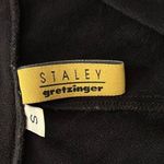 STALEY Gretzinger Black Multicolor Geometric Pattern Tunic Top Size Small Photo 3