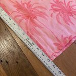 Tahari  Linen Pink Palm Tree Crop Pull on Elasticated Waist Culottes w Pockets S Photo 4