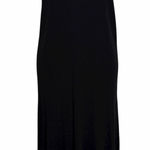 Banana Republic  Black Ribbed Sleeveless Side Vent Knit Tank Dress Photo 0