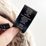 Kenneth Cole  New York Long Sleeve Teddy Faux-Fur Coat Beige Small Photo 6