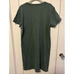 NEW PACT Large 100% Organic Cotton Dark Forest Softspun Tee Dress Green Photo 2