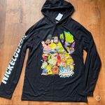 Nickelodeon NEW Black Character Lightweight Hoodie Women’s Medium Photo 0