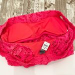 Aerie  Off the Shoulder Neon Pink One Pc Swimsuit Photo 6