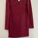 NEW NWT LOVE CRAZY Burgundy Maroon Red Keyhole Cutout Long Sleeve Sheath Dress Size XL Photo 6