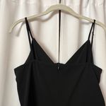 NWOT Solid Black Surplice V Photo 5