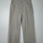 joe's jeans Joe’s The Blake High Rise Wide Leg Crop Jean in Bone Size 32 Photo 0