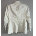 J.Crew NWT  Linen Blend Holland Blazer In White Size 2 Petite Photo 6