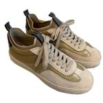 Scotch & Soda Plakka Leather Sneakers Olive Green/Cream Size 40 Euro/Women’s 9.5 Photo 0