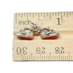 Sterling Silver 925 hanging baby shoes charm bracelets Photo 3