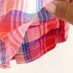 C&C California Plaid Linen Belted Shorts Photo 6