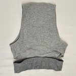 Outdoor Voices Tri-Tone Slashback Crop Top - Heathered Grey - XS Photo 8