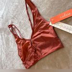 COLSIE Dusty Coral Rose Sheer Women’s Bralette Bra Sz XS NWT Pink Photo 1