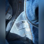 Japan GU Blue Wash Denim Jean Button Front Midi Skirt, Size Medium Photo 4