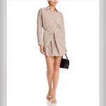 Veronica Beard NWT Roanoke Striped Shirtdress Sz 8 Photo 2