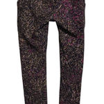 Lululemon ‎ Align High Rise Leggings 25" Yoga Pants Purple Black Patterned SZ 2 Photo 0