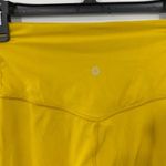 Athleta ‎ Yellow Ultra High Rise Elation Athletic Yoga Legging Tights Size XXS Photo 4