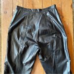 GRS Genuine Leather Pants Black Size 10 Photo 9