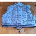 JoyLab NWT Joy Lab size XL Women's Blue Quilted Vest with Sherpa Photo 3