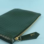 Ipsy  Green Geometric Glam Cosmetic Bag Photo 4