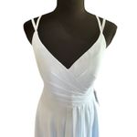 Wear Your Love Light Blue Chiffon Dress – Size Medium – Bridesmaid /Garden Party Photo 3
